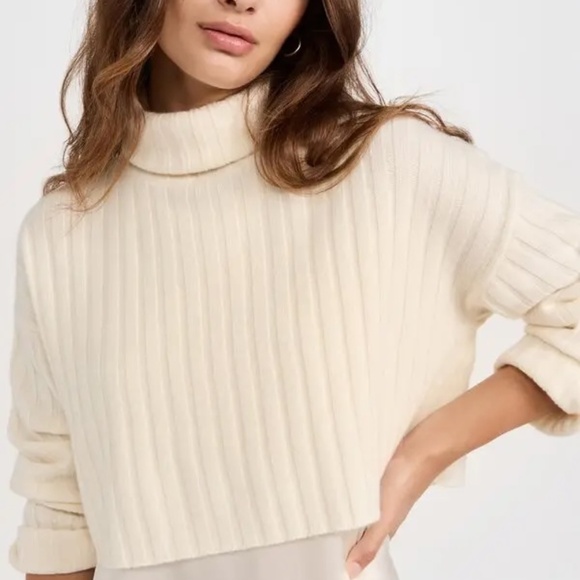 Sablyn Uma Cashmere Turtleneck Sweater - Picture 1 of 6